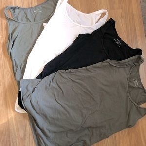 Motherhood Side Ruched Scoop Neck Maternity Tank Top (4)